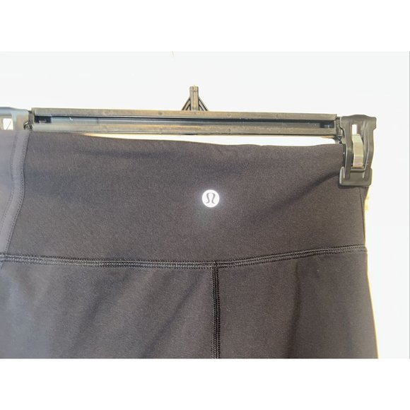 Lululemon Women's Crop Legging Black Size 4 - Picture 7 of 9